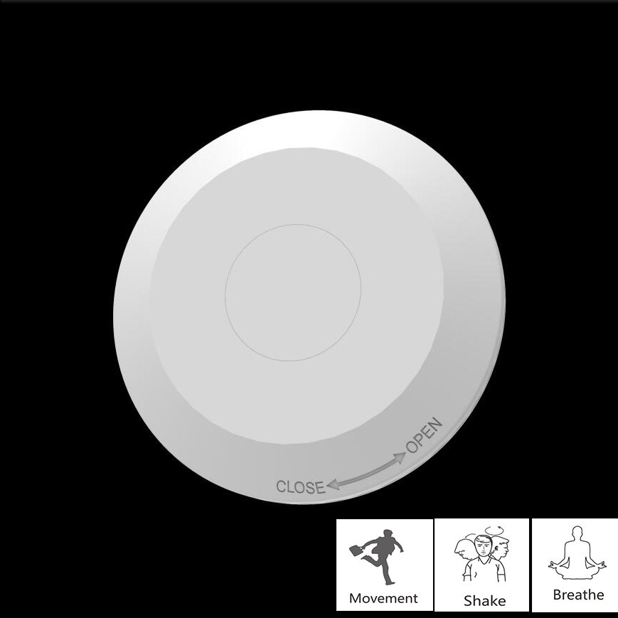 Ceiling Surface Mounted 2.4GHz millimeter wave radar radar real presence sensor (PS-RS87)