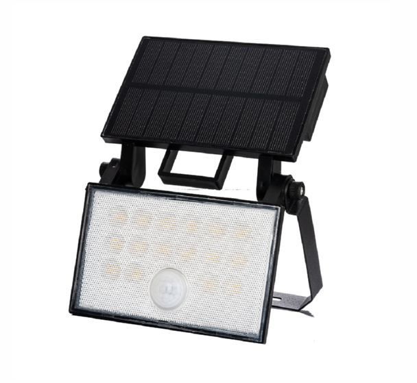 2024 New IP65 Outdoor LED Solar Light for Garden, 6W/8W Wall Light with PIR Motion Sensor, Dawn and Night Detection