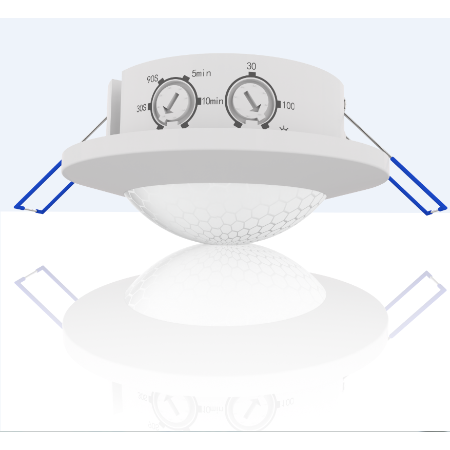 Recessed Flush Ceiling Mounted PIR Sensor (PS-SS94A)